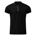 thumbnail image 3 of Gubotare Ralph Lauren Polo Shirts For Men Men's Sport Short Ultra Dry Raglan Sleeve Polo Shirt,Black XXL, 3 of 4
