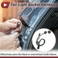 thumbnail image 3 of Unique Bargains 1 Pc Tail Light Socket Wiring for Kia Soul 2u Hatchback 4-Door 2.0L I4 2011-2013 No.924502K500 Lamp Bulb Pigtail Connector Harness, 3 of 7