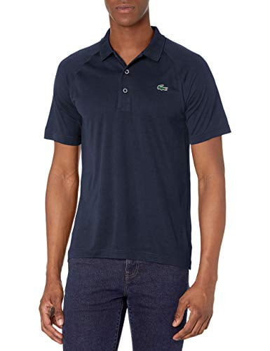 Lacoste Mens Sport Short Sleeve Colorblock Ultra Dry Polo Shirt