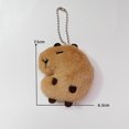 thumbnail image 1 of Capybara Plush Doll Toy Star Cartoon Keychain Bag Pendant Soft Doll Key Ring Backpack Car Bag Key Pendant Decor Kid Gift tzw, 1 of 7