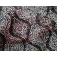 thumbnail image 5 of oneOone Silk Tabby Blue Fabric Block Craft Projects Decor Fabric Printed By The Yard 42 Inch Wide, 5 of 5
