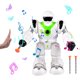 thumbnail image 1 of Jacenvly - Juguetes educativos para niños: Robot de combate espacial con ventosa de lanzamiento manual, modelo de robot eléctrico suave para caminar, juguetes para niños y niñas, regalos de, 1 of 8