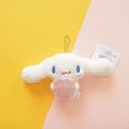 thumbnail image 4 of Kuromi My Melody Baby Cinnamoroll Charmmy Pc Dog Kawali Soft Plush Fashion Anime, llavero esponjoso, juguetes para niños, 8 Cm, nuevo, 2021, 4 of 5