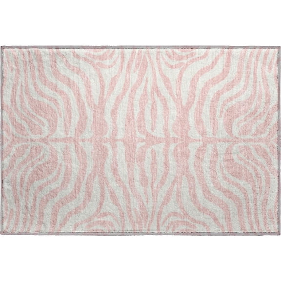 Dalyn Rugs Premium Machine Washable Mayfield AMF1042 Pink 1'8" x 2'6" Rug