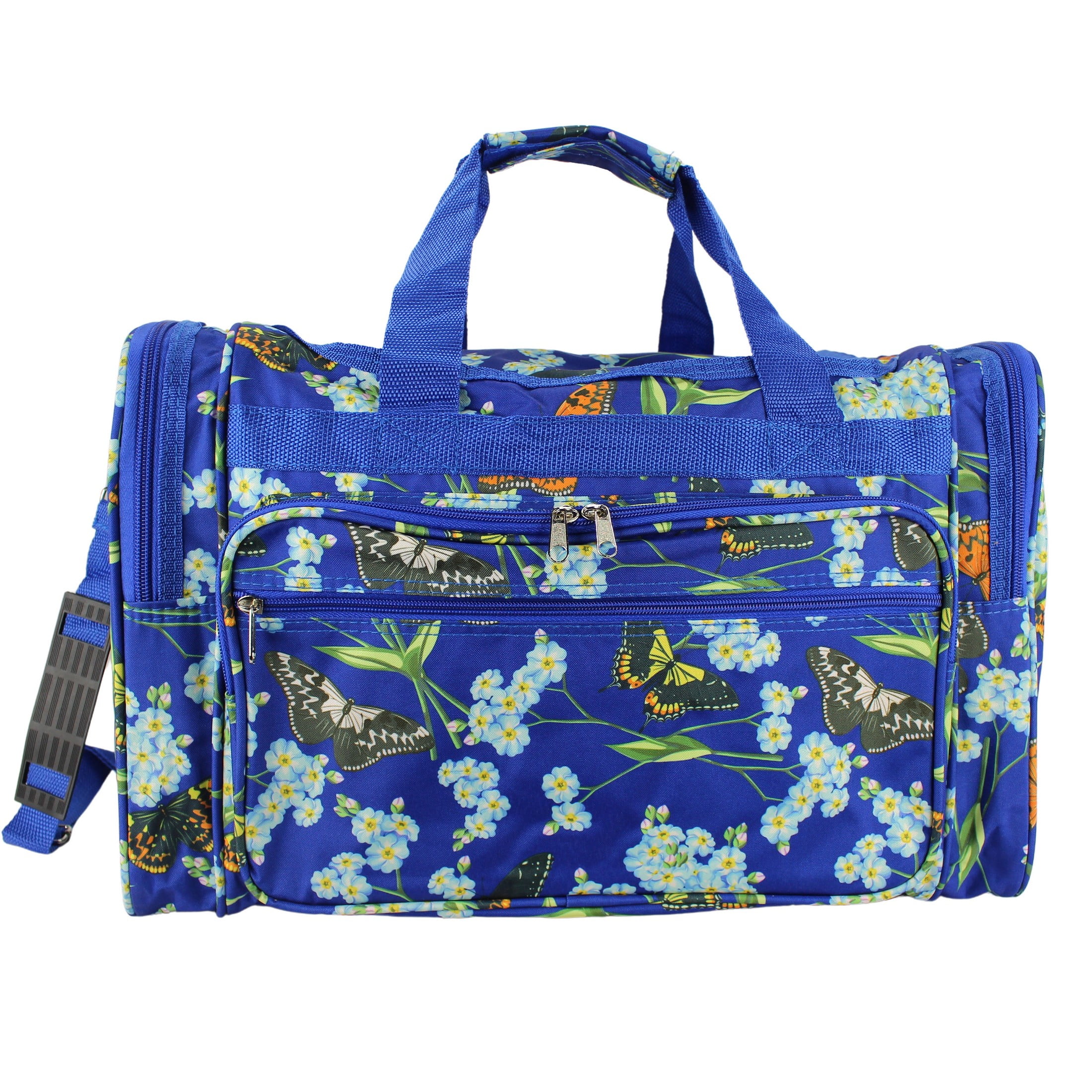 CalBags Animal Prints 19-inch Duffel Bag, Butterfly