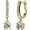 Yellow Gold, variant on McKenzie 18k White Gold Plated Drop Dangle Earrings with Swarovski Crystals for Women
