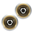 thumbnail image 1 of CHICHUMID 2Pcs Burner Stand Cooktop Burner Pot Grate Cast Iron Golden, 1 of 8