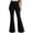 Black, variant on Flare Jeans for Women Curvy Skinny Button Front High Waisted Denim Pants Stretchy Butt Lift Hipster Fashion Streetwear Trousers Black XXL