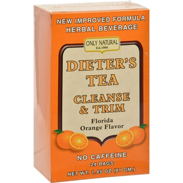 Only Natural Dieter's Tea Cleanse and Trim Orange 24 Tea Bags