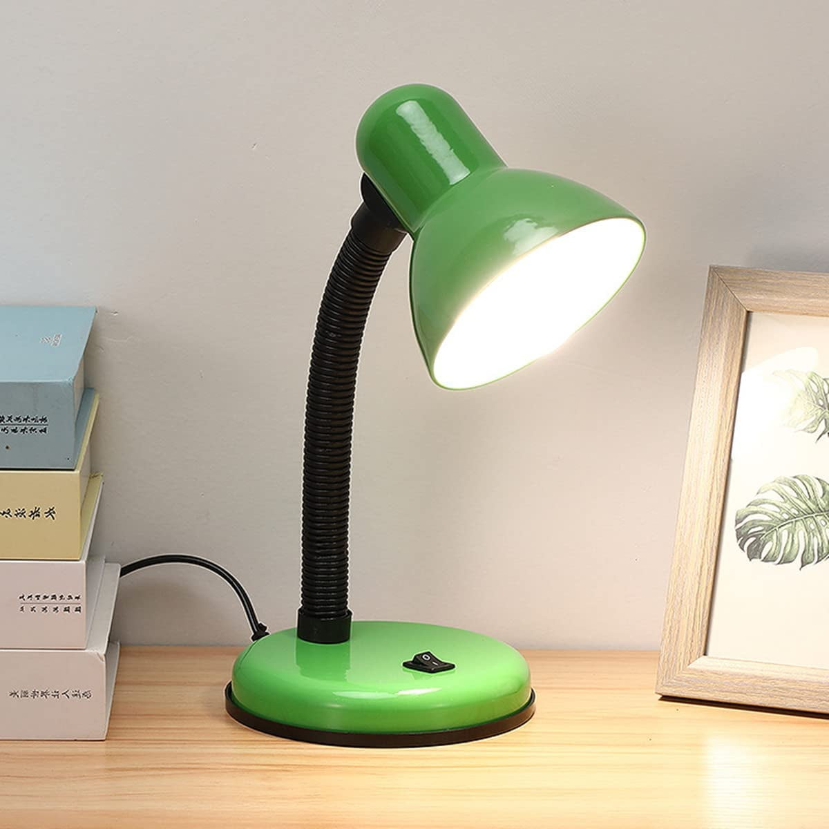 LINLIN Metal Desk Lamp, EyeCaring Table Lamp, Study Lamps with