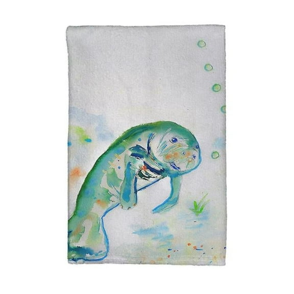 Betsy Drake KT061 Manatee Kitchen Towel