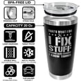 thumbnail image 2 of Father's Day Gifts for Dad "That's What I Do" 20oz Tumbler, Funny Birthday Gifts for Men, Dad, Grandpa, Mechanic, Celebrate with a Humorous Mug, 2 of 6