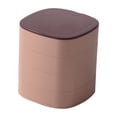 thumbnail image 2 of Organizador de joyas, joyero giratorio de 360 ​​grados, expositor para anillos. Rosa, 2 of 9