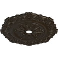 thumbnail image 3 of 33 1/4"OD x 3 5/8"ID x 1"P Scroll Medallion Stone Hearth Finished, 3 of 6