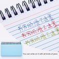 thumbnail image 2 of LCXmlly Carnet d'Écriture Double Face Design à Spirale Colorée Carnet d'Écriture Fluide pour Étude 4 Pcs, 2 of 9