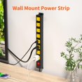 thumbnail image 3 of Protector contra sobretensiones Power Strip OKCHILD de 8 salidas de 10 pies con USB, 3 of 9