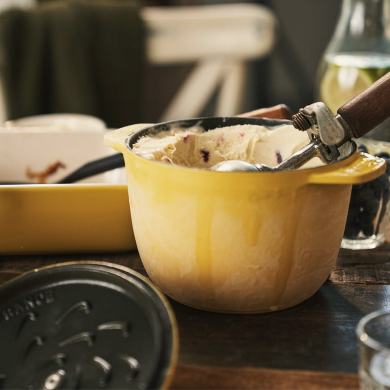 STAUB Cast Iron 1.5-qt Petite French Oven - Citron - Walmart.com