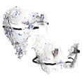 thumbnail image 5 of KAKOWELY 2 máscaras de fiesta delicadas, máscaras de mascarada portátiles, accesorios decorativos para máscaras, 5 of 5