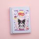 thumbnail image 1 of Sanrio Kuromi-monedero de dibujos animados para niños, billetera corta con hebilla, tarjetero, Kawaii, novedad, 1 of 5