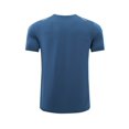 thumbnail image 3 of ohmzyzo Men's Dry Fit Workout T-Shirts Athletic Running Tees Short Sleeve Crew Neck Gym Tops Lightweight Moisture Wicking Outdoor Shirts Blue M, 3 of 4