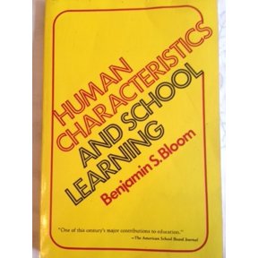Pre-Owned Human Characteristics and School Learning (Paperback) 007006122X 9780070061224