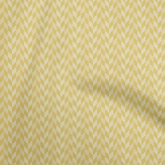 oneOone Velvet Yellow Fabric Geometric Diy Clothing Quilting Fabric Print Fabric By Yard 58 Inch Wide