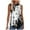 Black, variant on Jinhomg Women's Summer Tank Tops Floral Print Sleeveless Curved Hem Blouse Loose Fit Casual Boho Tunic Shirts Light Blue L