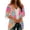 Light Pink, variant on Purcolt Women's Hawaii Kimono Cardigans Lightweight Casual 3/4 Sleeve Loose Open Front Cardigans Summer Beach Cover up Tops