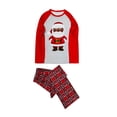 thumbnail image 3 of MASRIN Matching Pjs For Family Christmas Pajamas for Family Pjs Matching Set Family Christmas Pajamas Soft Xmas Pajamas Matching Sets Top Pants Christmas Hat Pjs, 3 of 5