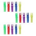 thumbnail image 4 of 15pcs Arrow Tail Protective Covers Plastic Arrow Nock Archery Accessories (Random Color), 4 of 8