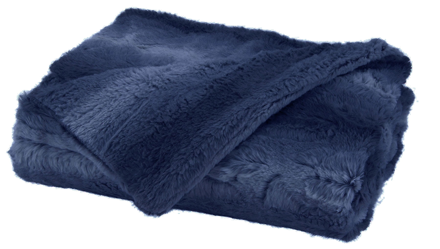 Sunbeam Faux Fur Electric Heated Throw Blanket TB16