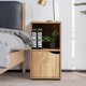 thumbnail image 2 of Mesa de Noche HOMEMAKE FURNITURE Contemporáneo Madera natural, 2 of 7