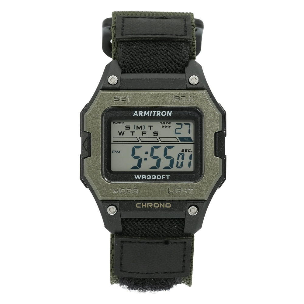 Armitron green watch Clearance