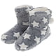 thumbnail image 1 of 1 par de botas de mujer con estampado de estrellas a la moda, botines cálidos de felpa para invierno, 1 of 5