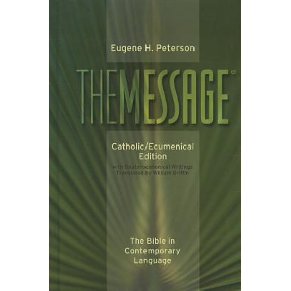 Pre-Owned Message-MS-Catholic/Ecumenical: The Bible in Contemporary Language (Hardcover)
