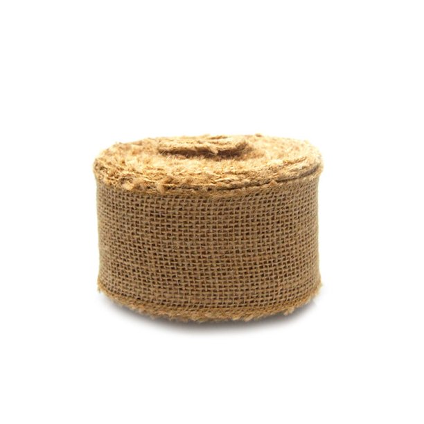 Natural Burlap Roll, 21/2inch, 10yard