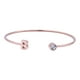 thumbnail image 1 of Pulsera Mujer Inicial Letra LuckyLy, Acero Inoxidable y Zirconia Cúbica, Modelo Sonia rosa UNITALLA, 1 of 8
