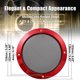 thumbnail image 4 of Coche Metal Audio Altavoz Parrilla Cubierta Malla Woofer Rejilla rojo 5 pulgadas, 4 of 6