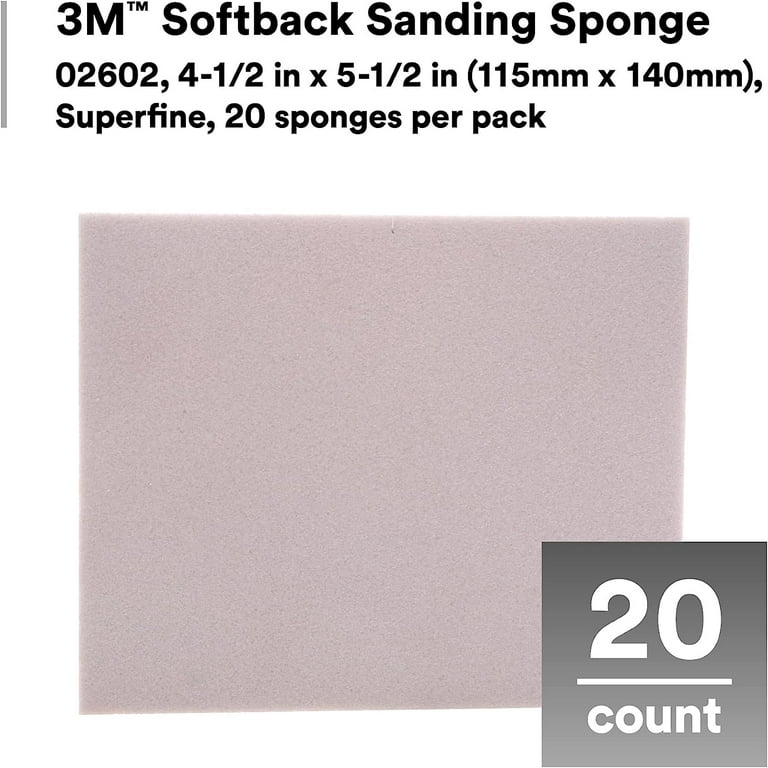 Superfine Contour Sand Sponge Sandpaper