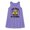 PURPLE, variant on - Snoopy One Hundred Days Of School - Toddler & Youth Girls A-line Dress