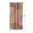 thumbnail image 5 of Pioneer Flower Floral Print Pattern Shower Curtain 36"x72" ,Bathroom Decorative Shower Curtains Set with 12 Hooks,Modern Waterproof Washable Shower Curtain, 5 of 6