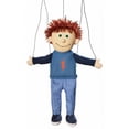 thumbnail image 1 of Marioneta de hilo Tommy Peach Boy Marionette Silly Puppets SM3771, 1 of 2