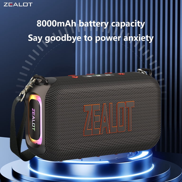 ZEALOT S85 50W Portable Bluetooth Speaker Waterproof Outdoor