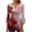 Red, variant on LYXSSBYX Long Sleeve Shirts for Women Women Fashion Printed Casual V-Neck Short Sleeve Loose T-Shirt Blouse Tops