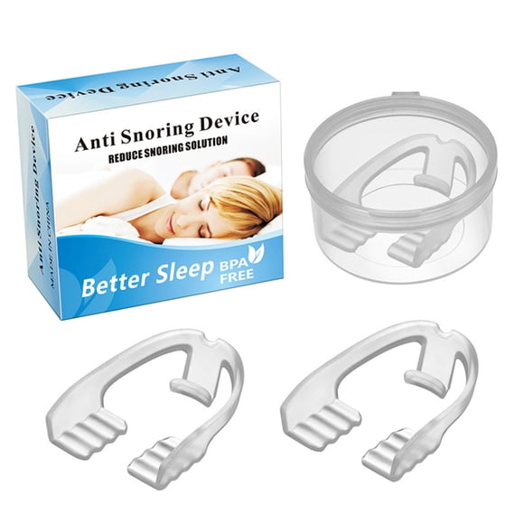 Protector Mouth Guards for Teeth Grinding  Night Protector for Bruxism Clenching Snoring Sleep Aid Mouth Tray with Box