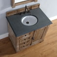 thumbnail image 3 of James Martin 238-105-V36-CWH-2DSC 36 Inch Vanity With Santa Cecilia Granite Top, 3 of 11