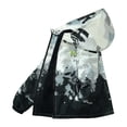 thumbnail image 3 of Bovxnpu Toddler Boys Girls Fall Winter Jacket, Boys Hooded Fleece Jacket Zipper Coat, Boys' Color Blocked Fleece Jacket Hooded Zipper Jacket Casual Long Sleeved Hooded Casual Jacket, 3 of 6