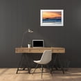 thumbnail image 3 of Burdick, Chuck 24x17 White Modern Wood Framed Museum Art Print Titled - A Long Beach Sunset, 3 of 4