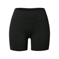thumbnail image 4 of Pantalones cortos sin costuras para mujer - Pantalones cortos de yoga de cintura alta - Nailon/spandex, XS-XL - Elásticos en 4 direcciones, realzan las caderas, 4 of 4