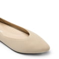 thumbnail image 4 of Women Comfort Ballet Flats Pointed Toe Lightweight Knit Shoes with Memory Foam Insole Non Slip Sole Dressy Casual Everyday Wear, 4 of 6